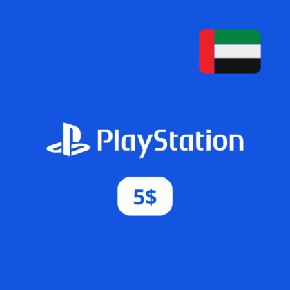 بطاقة بلايستيشن ستور 5$ (إماراتي)