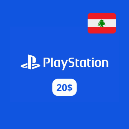 بطاقة بلايستيشن ستور 20$ (لبنان)