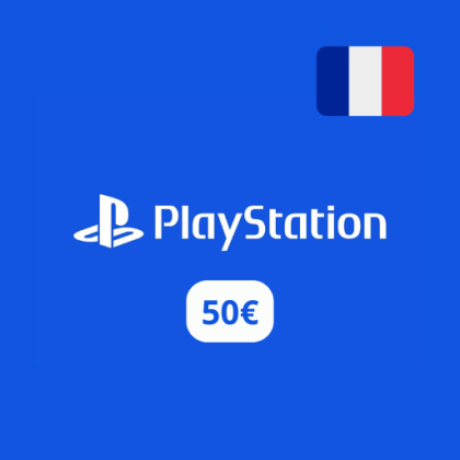 بطاقة بلايستيشن ستور 50€ (فرنسا)