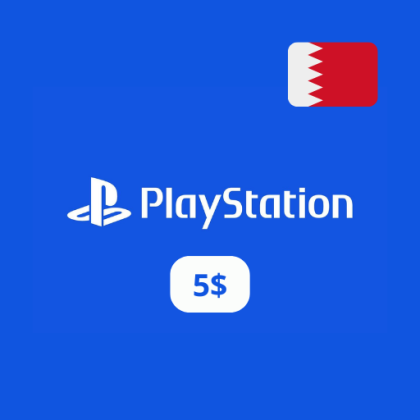 بطاقة بلايستيشن ستور 5$ (البحرين)