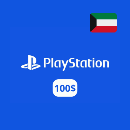 بطاقة بلايستيشن ستور 100$ (الكويت)