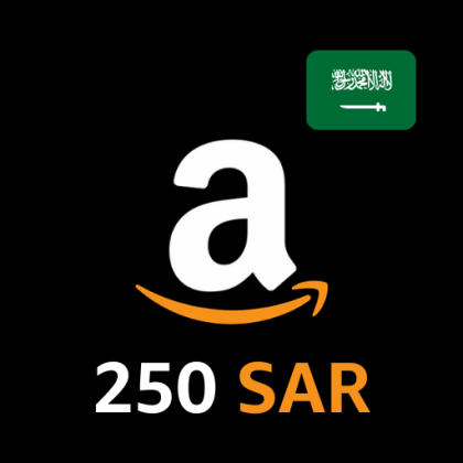 بطاقة أمازون - 250 ريال (السعودية)